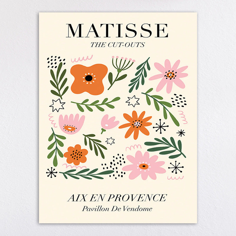 Matisse-Inspired Cut-Outs Art Print Homeandso