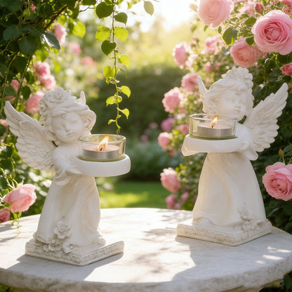 Angel Decorative Candle Holder Homeandso