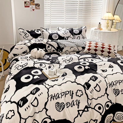 Luxurious Patchwork Bedding Set Homeandso