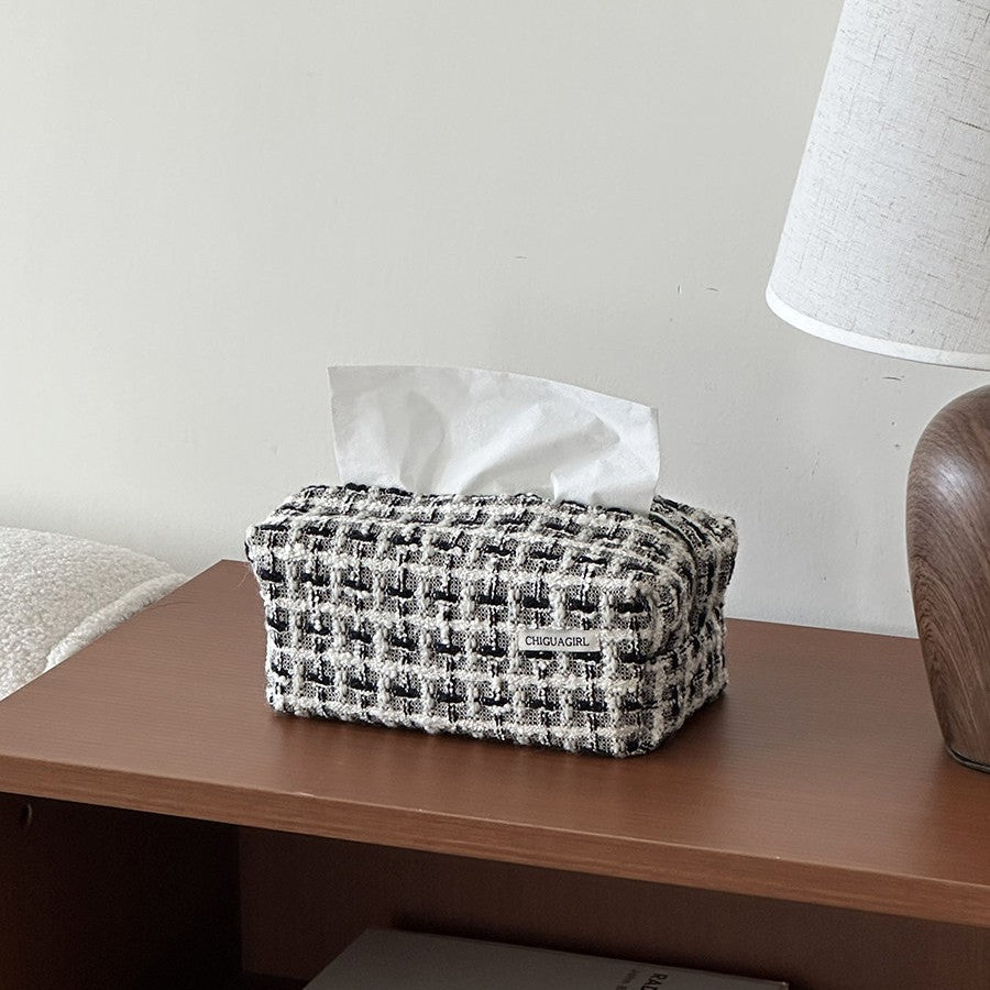 Cozy Fabric Tissue Box Cover