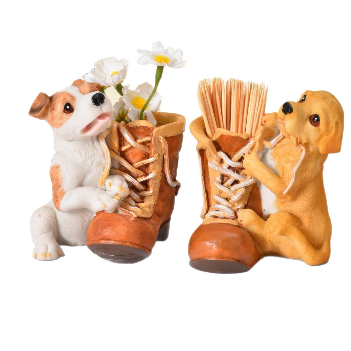 Retro Dog Planter Homeandso