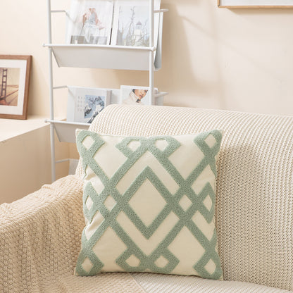 Geometrisches gemustertes Wurfpillow