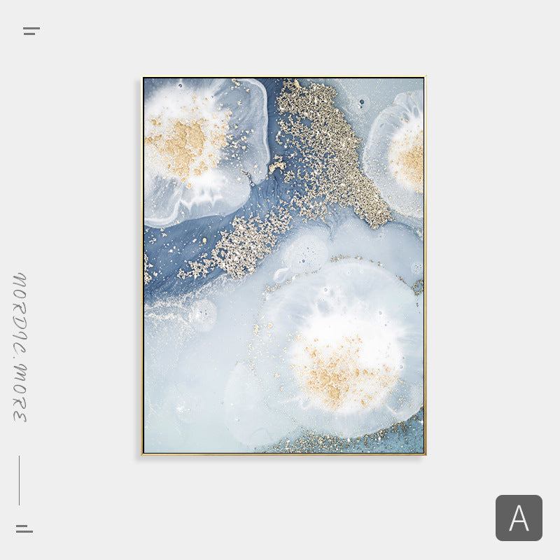 Elegant Abstract Floral Canvas Art Homeandso