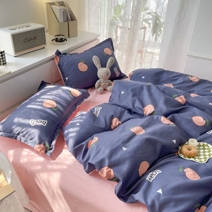 Playful Lion-Themed Duvet Cover Set Homeandso