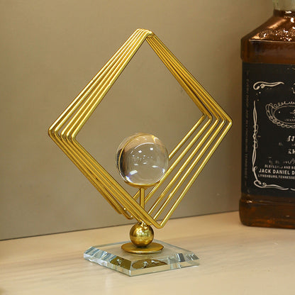 Decorative Crystal Sphere Stand Homeandso