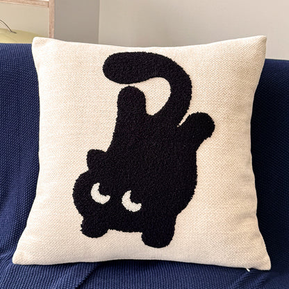 Star-Shaped Plush Cushion