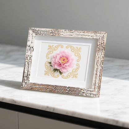 Floral Art Picture Frame