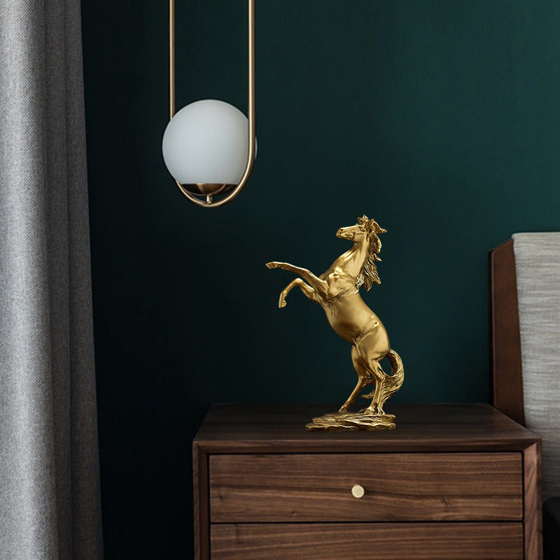 Elegant Horse Figurine Homeandso