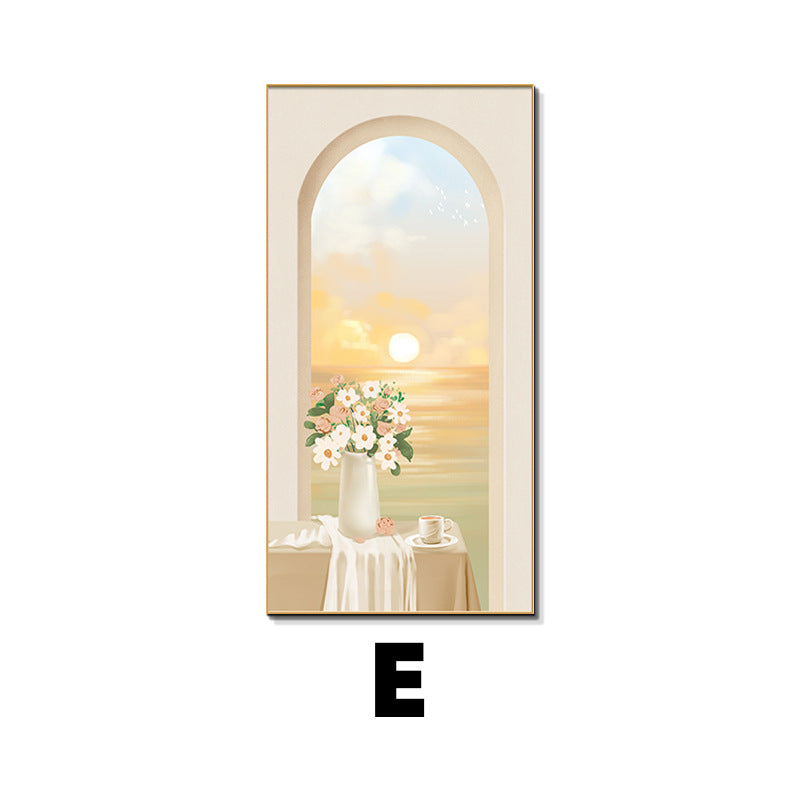 Framed Floral Landscape Artwork Homeandso