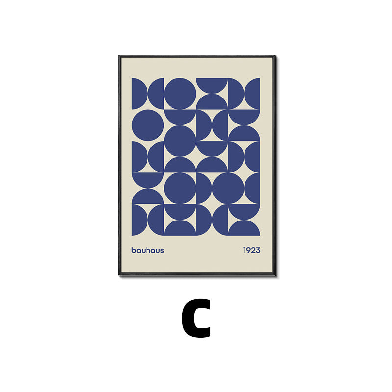 Bauhaus Geometric Wall Art Print Homeandso