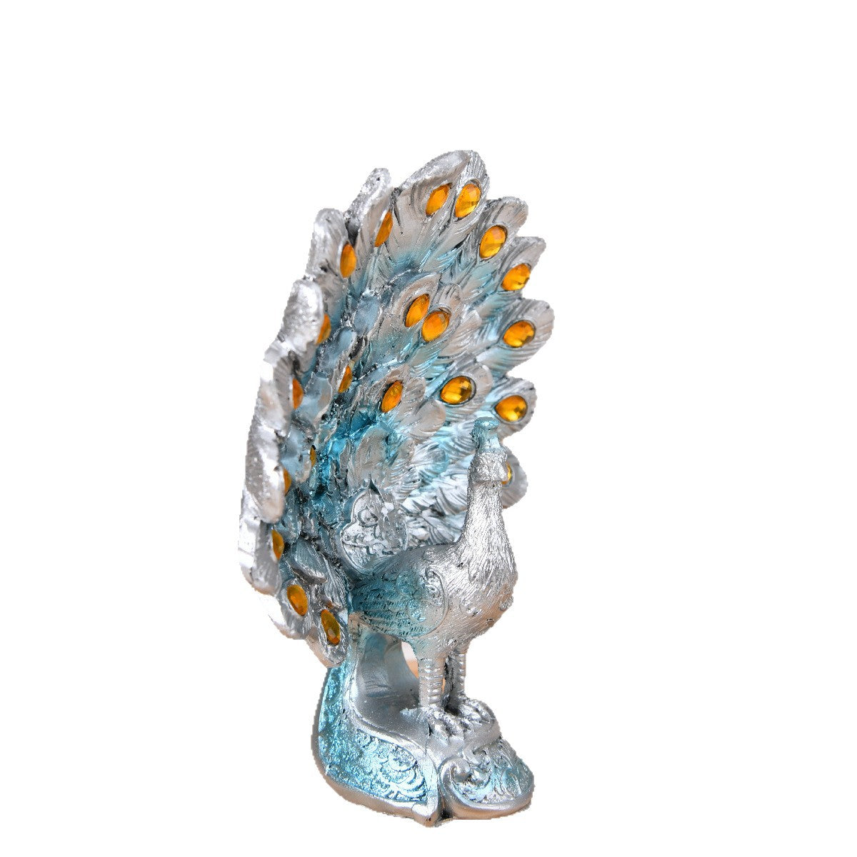 Decorative Peacock Figurine Homeandso