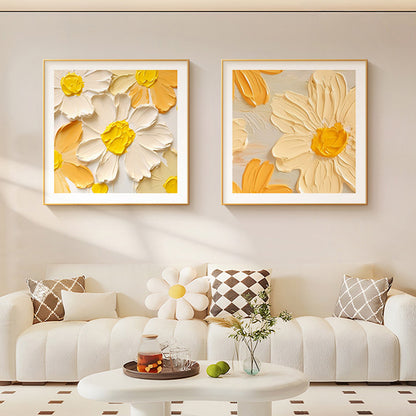 Decorative Floral Framed Wall Art Homeandso