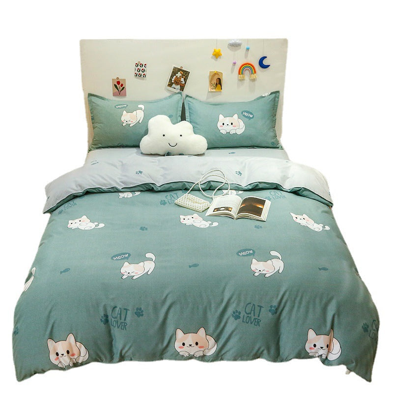 Fun Cartoon-Themed Duvet Cover Set Homeandso