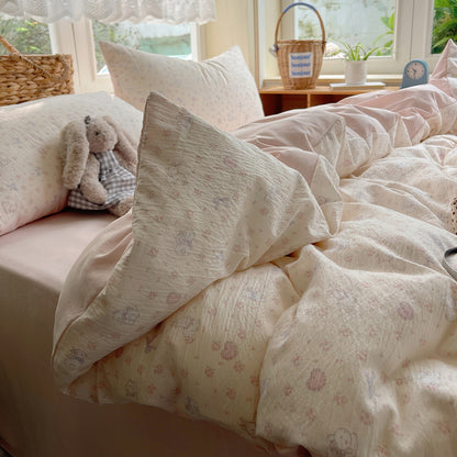 Soft Textured Duvet Cover Set