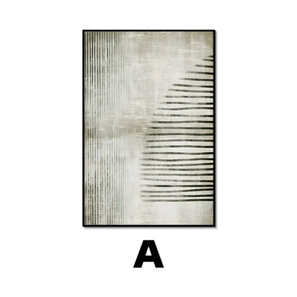 Abstract Geometric Canvas Wall Art Homeandso