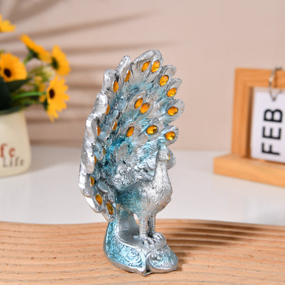 Decorative Peacock Figurine Homeandso