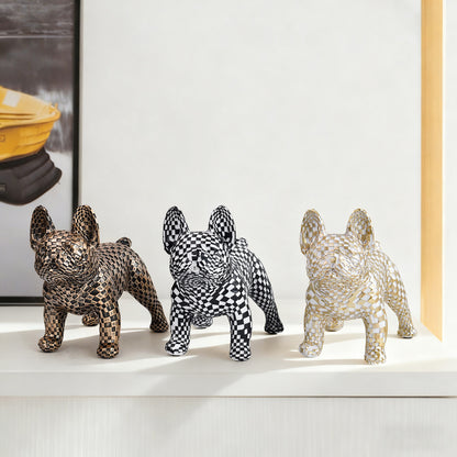 Mosaic French Bulldog Figurine Homeandso