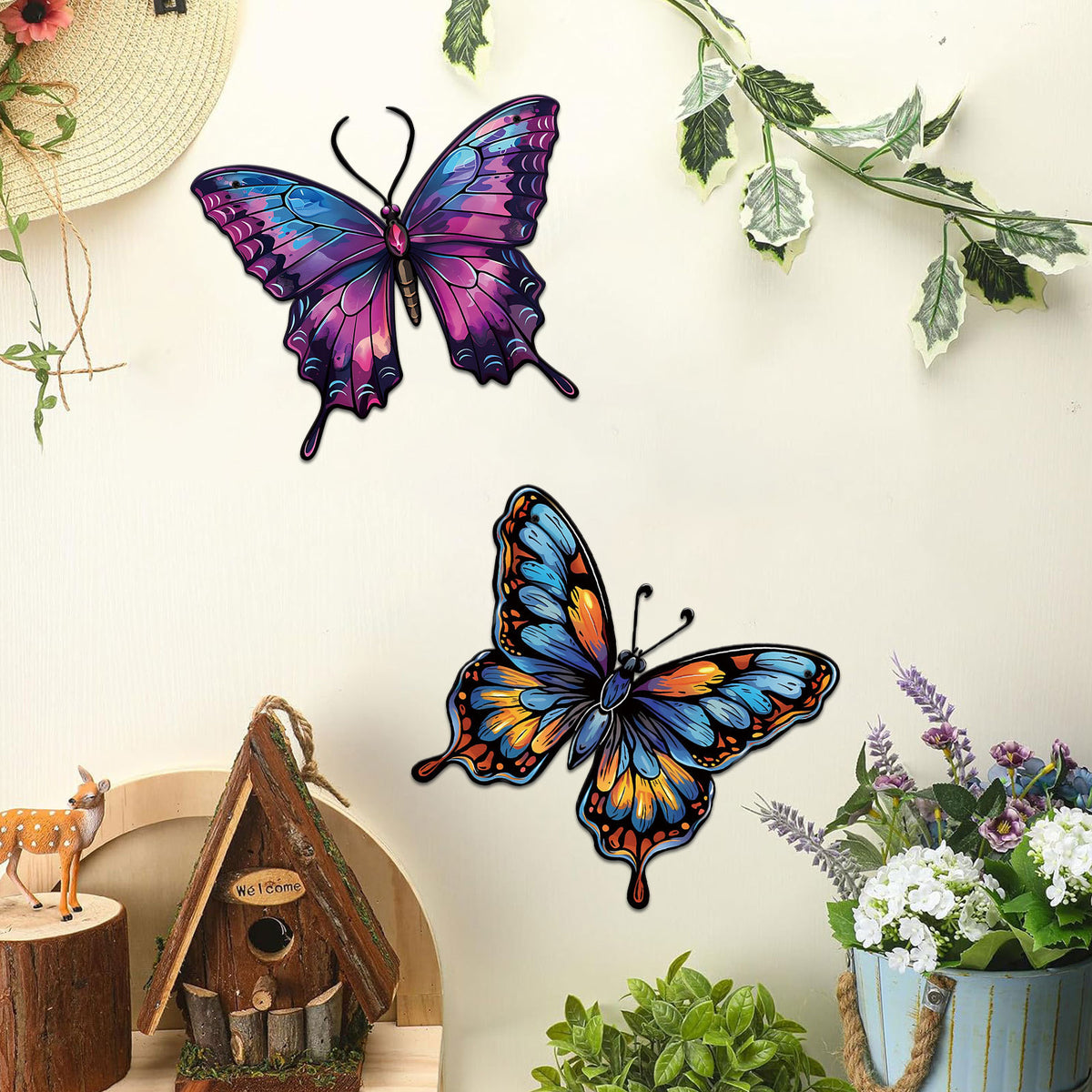 Decorative Butterfly Stickers Homeandso