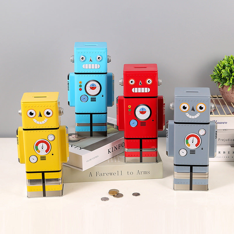 Vintage Robot Coin Bank Homeandso