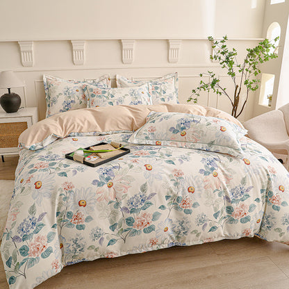 Decorative Elegant Floral Patterned Duvet Cover Set Homeandso