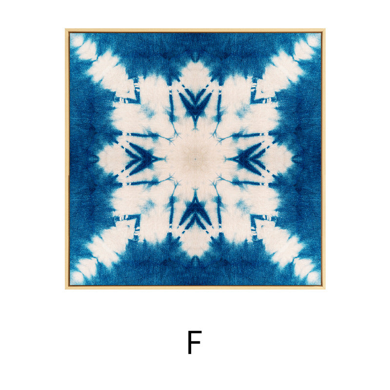 Artistic Tie-Dye Framed Wall Art Homeandso