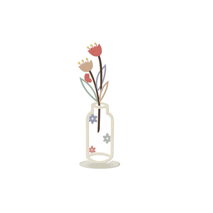Stylish Floral Decorative Vase Homeandso