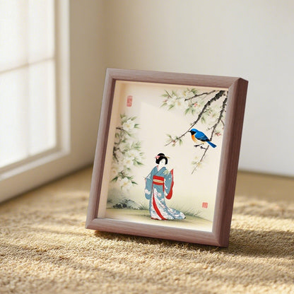 Japanese Cherry Blossom Art Frame