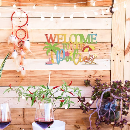 Decorative Welcome Sign Homeandso