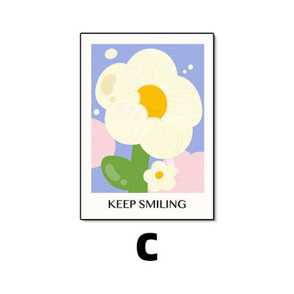 Floral Greeting Wall Art Homeandso