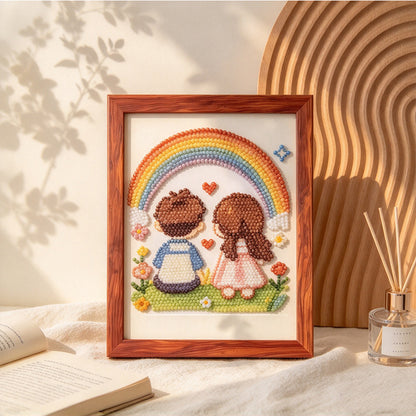 Playful Character Art Frame