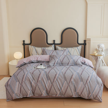 Nature-Inspired Botanical Print Duvet Cover Set