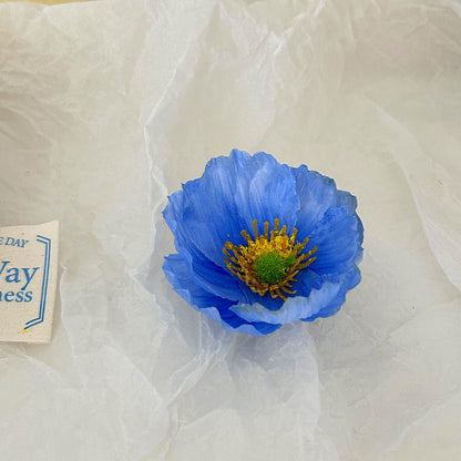Realistic Fabric Flower Brooch