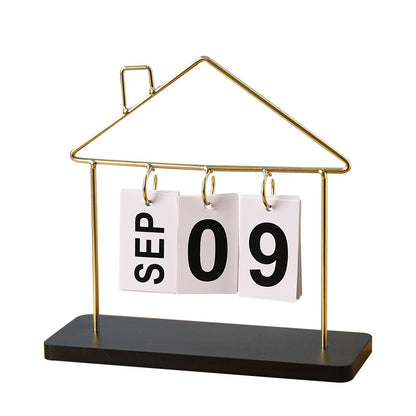Decorative Perpetual Calendar Stand Homeandso