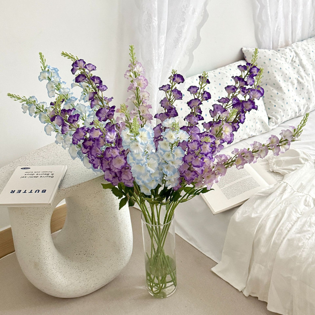 Delicate Faux Flower Arrangement