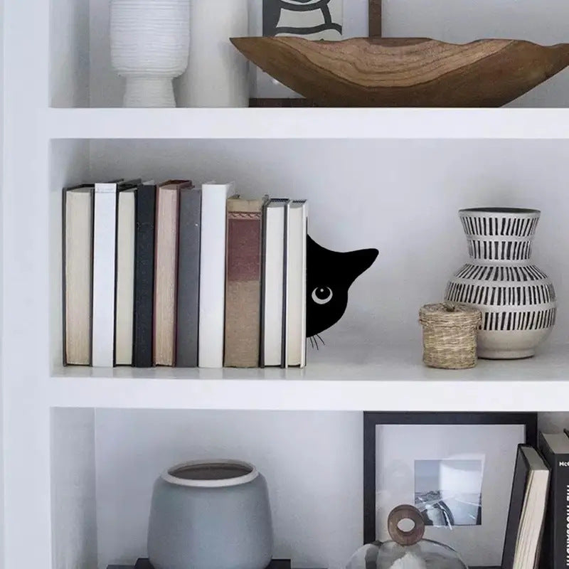 Cat-Themed Bookend Set Homeandso