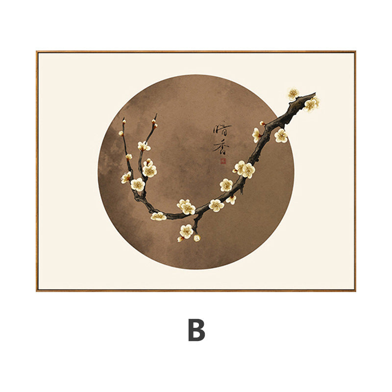 Elegant Framed Floral Blossom Art Print Homeandso