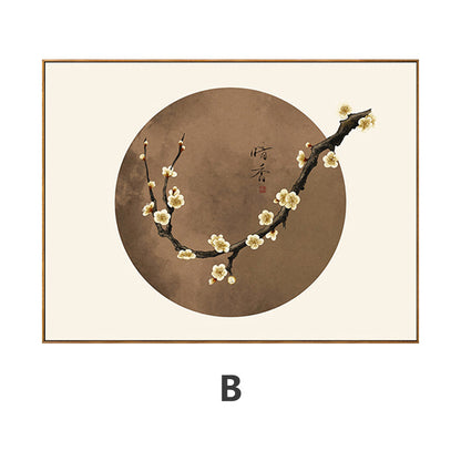Elegant Framed Floral Blossom Art Print Homeandso