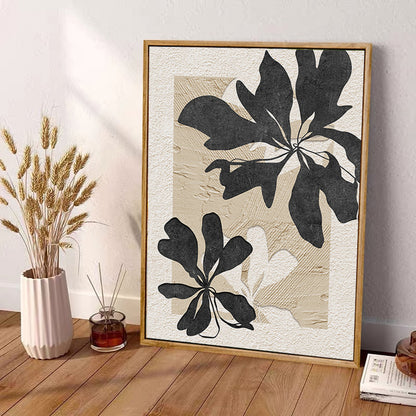 Elegant Bamboo-Inspired Framed Wall Art Homeandso