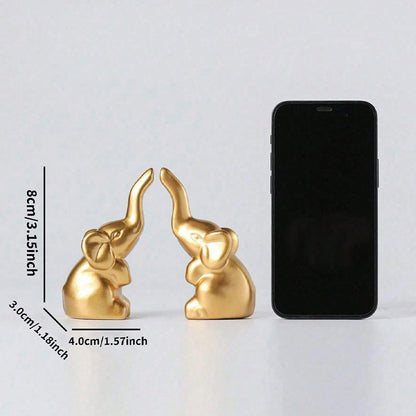 Decorative Elephant Phone Holder Homeandso