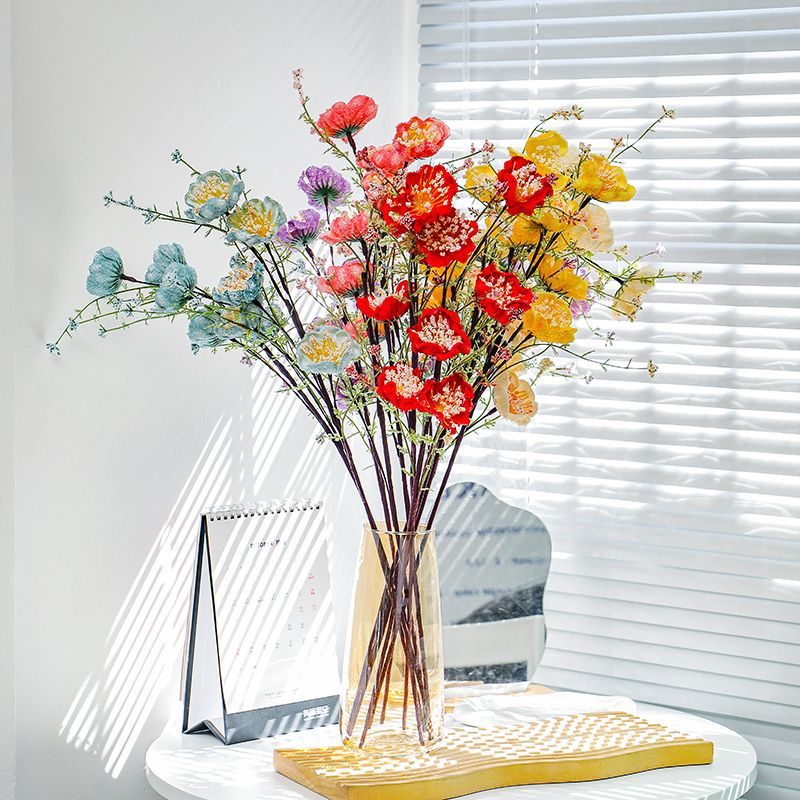 Elegant Decorative Faux Floral Stem