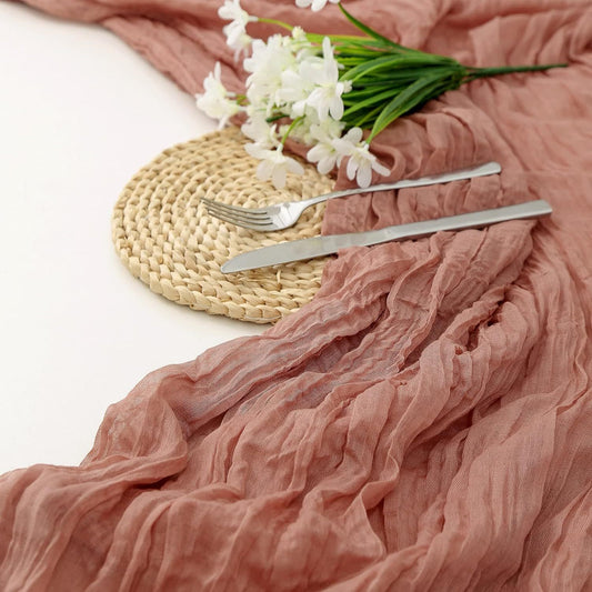 Wo Soft Chiffon Table Runner