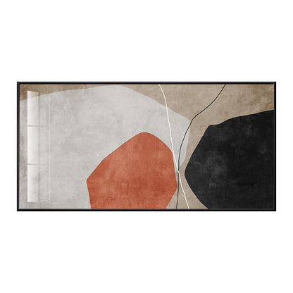 Abstract Geometric Framed Artwork Homeandso