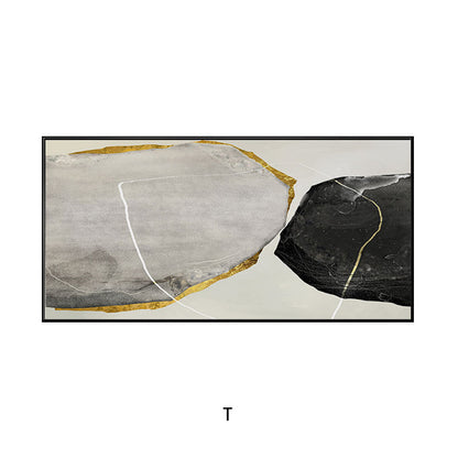Abstract Geometric Framed Artwork Homeandso