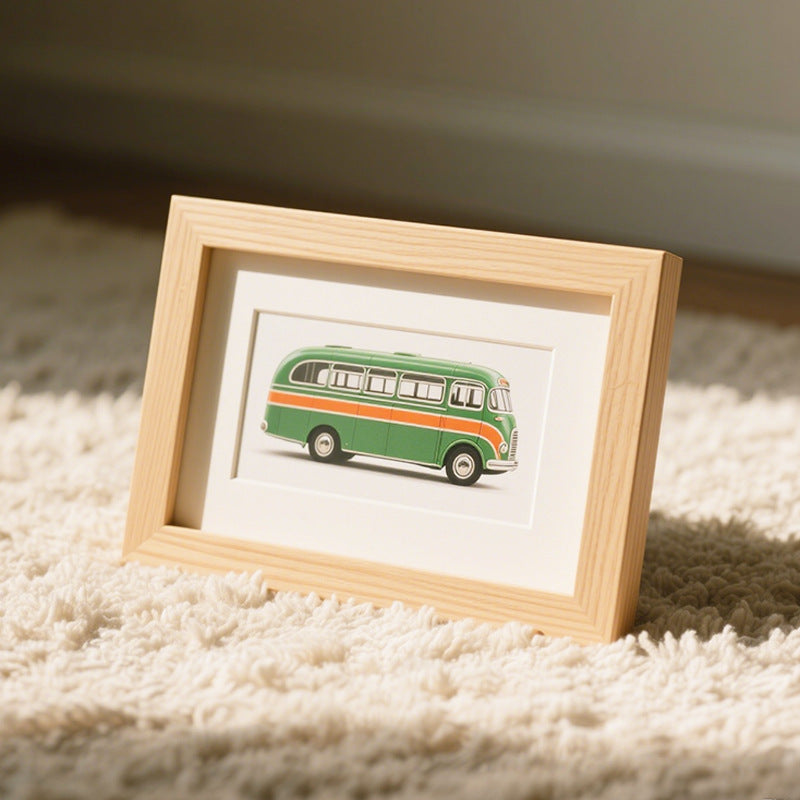 Vintage-Inspired Vehicle Wall Frame