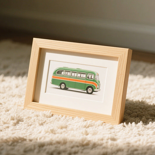 Vintage-Inspired Vehicle Wall Frame