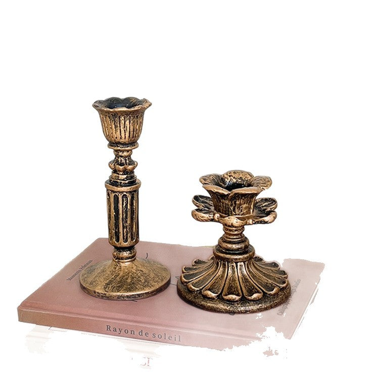 Vintage Floral Candle Holder Homeandso