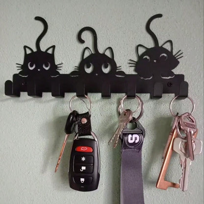 Cat-Themed Key Holder Homeandso