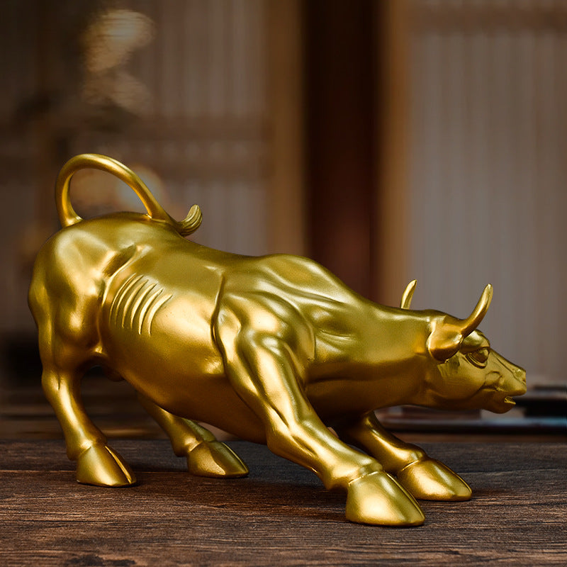 Majestic Bull Figurine Homeandso