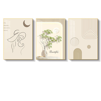 Abstract Botanical Framed Art Prints Homeandso