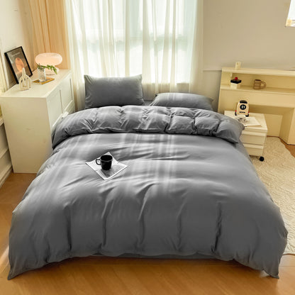 Lightweight Breathable Cotton Duvet Cover Set Homeandso